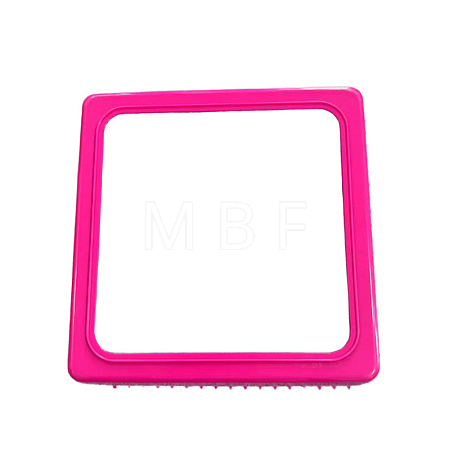 Square Plastic Elastic Cord Braiding Machine DIY-WH0039-959A-1