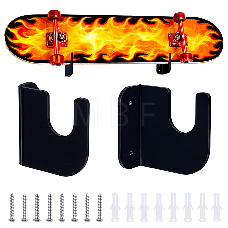 Acrylic Skateboard Storage Rack AJEW-WH0816-515A-1