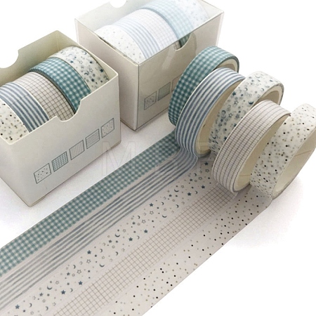 5 Roll 5 style Paper Decorative Adhesive Tapes TAPE-D001-01E-1