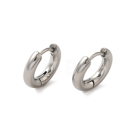 Non-Tarnish 304 Stainless Steel Hoop Earrings EJEW-P177-P-26-1