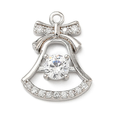 Brass Micro Pave Cubic Zirconia Pendants LS-KK-H521-02C-P-1