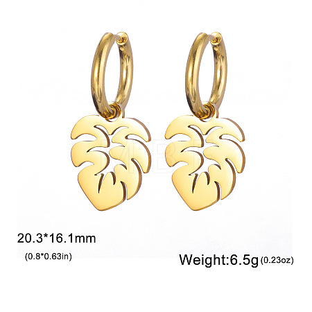 304 Stainless Steel Hoop Earrings FS-WG6A0FB-16-1
