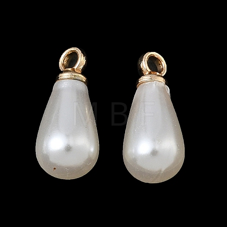 ABS Plastic Pearl Pendants FIND-Z105-03B-02G-1