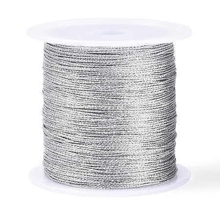 50M 6-Ply Round PET Metallic Thread MCOR-T003-02B-1
