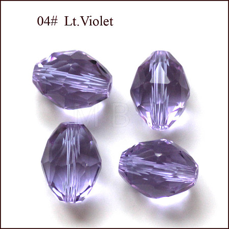 Imitation Austrian Crystal Beads SWAR-F071-9x6mm-04-1