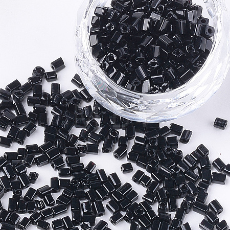 Baking Paint Glass Beads SEED-S023-11A-05-1