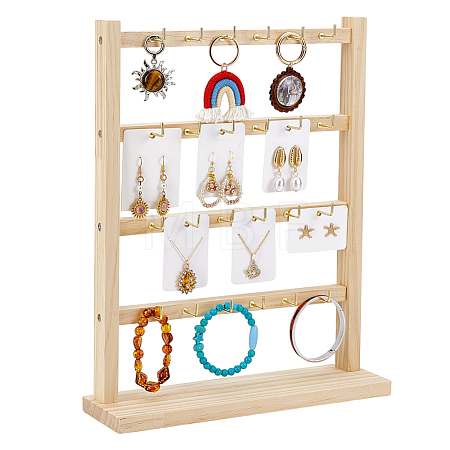 Density Board Jewelry Displays ODIS-WH0080-06A-1