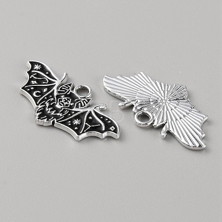 Alloy Enamel Pendants PALLOY-WH0105-22C-1