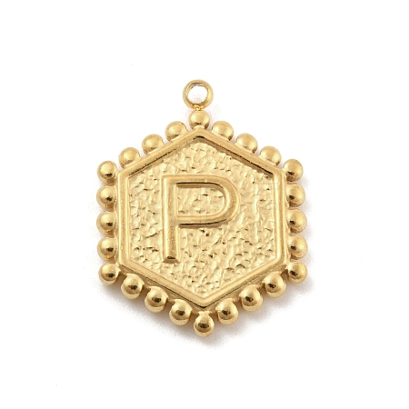 201 Stainless Steel Pendants STAS-R227-01P-G-1