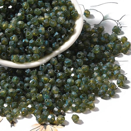 Picasso Baking Paint Glass Seed Beads SEED-A032-02A-20-1