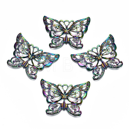 Rainbow Color Alloy Pendants PALLOY-S180-001-RS-1