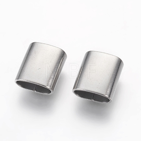 Tarnish Resistant 201 Stainless Steel Slide Charms STAS-G187-29P-B-1