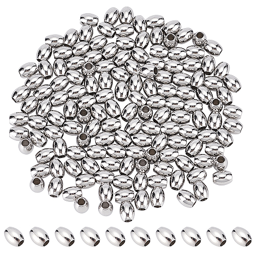  202 Stainless Steel Beads STAS-NB0001-63-1