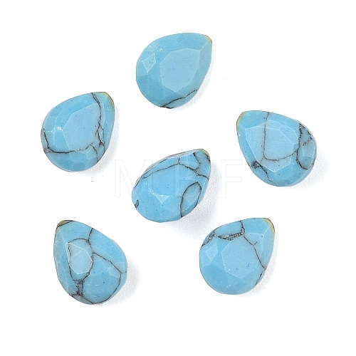 Synthetic Turquoise Cabochons G-C146-01C-1