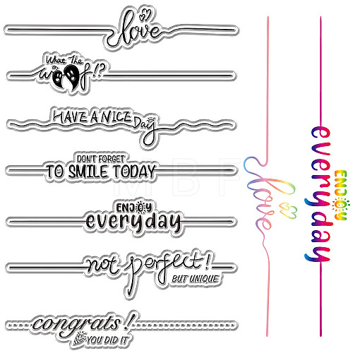 Custom PVC Plastic Clear Stamps DIY-WH0439-0153-1