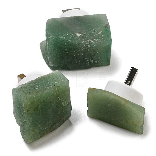 Nuggets Natural Green Aventurine USB Night Light G-Q170-02G-1