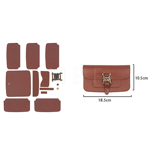 DIY Leather Bag Making Kits PW-WG56FB9-02-1