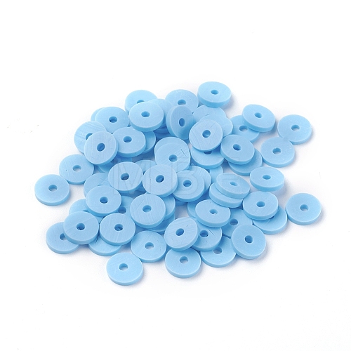 Handmade Polymer Clay Beads CLAY-R067-6.0mm-B36-1