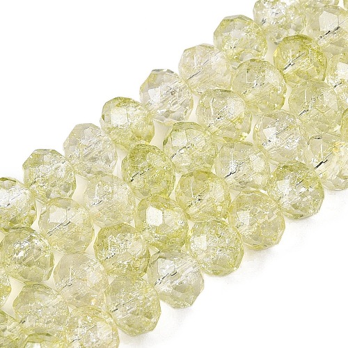 Transparent Glass Beads Strands GLAA-T023-6mm-A05-1