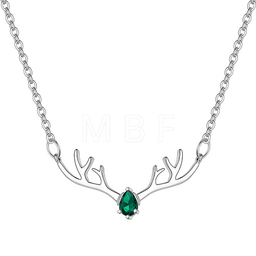 Deer Urn Ashes Pendant Necklace PW-WG78BFC-05-1