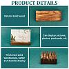 Pine Wood Place Card Display Stands ODIS-WH0025-185A-4