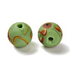 Handmade Frosted Lampwork Beads LAMP-C016-04C-03-3