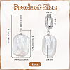 Natural Freshwater Pearl Pendants PEAR-WH0011-003P-2