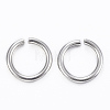 304 Stainless Steel Open Jump Rings X-STAS-H555-05P-2
