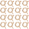 20Pcs Brass Spring Ring Clasps KK-BBC0027-68B-G-1