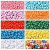 200Pcs Opaque Plastic Beads KY-YW0001-79A-2