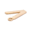 201 Stainless Steel Charms STAS-C021-06G-V-2