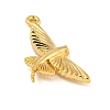 Flying Fish Brass Pendants KK-G508-01C-G-2