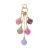 Natural Multicolor Tourmaline Dangling Pendants PALLOY-JF05184-2