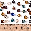 Picasso Baking Paint Glass Seed Beads SEED-N007-38A-01-4