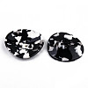 4-Hole Cellulose Acetate(Resin) Buttons BUTT-S026-009C-02-2
