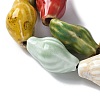 Ocean Series Handmade Porcelain Beads PORC-R002-04G-3