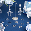 12Pcs Brass Flat Hoop Earring Findings KK-BBC0014-54-4