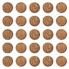 30Pcs Natural Schima Wood Beads WOOD-TA0003-07-1