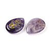 Natural Amethyst Pendants G-N345-05D-2