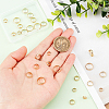   28Pcs 7 Style Brass Bead Frame KK-PH0005-07-3