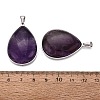Natural Amethyst Pendants GG-N003-01B-P-3