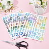 PVC Self-adhesive Label Stickers DIY-WH0013-60A-4