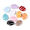 Opaque Acrylic Enamel Beads SACR-T018-20M-1