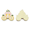 Alloy Enamel Pendants PALLOY-F286-10A-G-1