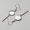 314 Stainless Steel Earring Hooks LS-STAS-WH0046-01B-2