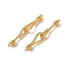 Brass Hook and S-Hook Clasps KK-U016-04G-2