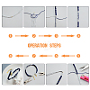 Nylon Thread Nylon String for Beading Jewelry Making NWIR-PH0001-37-WH-8