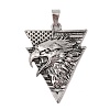 Tibetan Style Alloy Pendants X-FIND-B040-18AS-1
