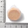 Christmas Flocky Opaque Resin Pendants RESI-F062-04D-3