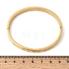 Chevron Engraved 304 Stainless Steel Hinged Bangles BJEW-D408-28G-3